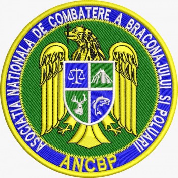 EMBLEMA ASOCIATIA NATIONALA DE COMBATERE A BRACONAJULUI SI POLUARII ( ANCBP )